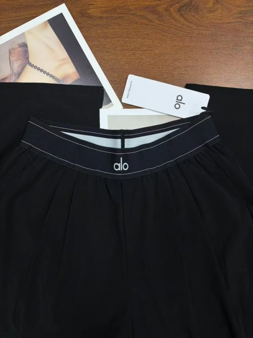 Brand new ALO Yoga Women's Black Suit Up Trouser ✨🔥(Regular)30 inches in length